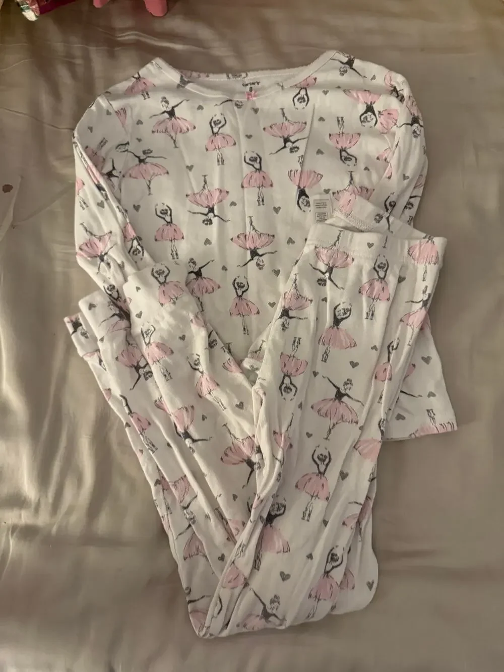Carter’s ballet pajamas size 8